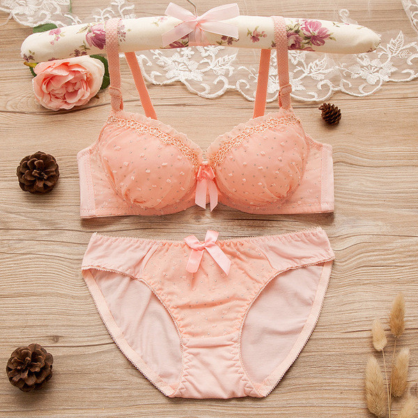 Teen Girl Bra, Cotton Lace Bra Top