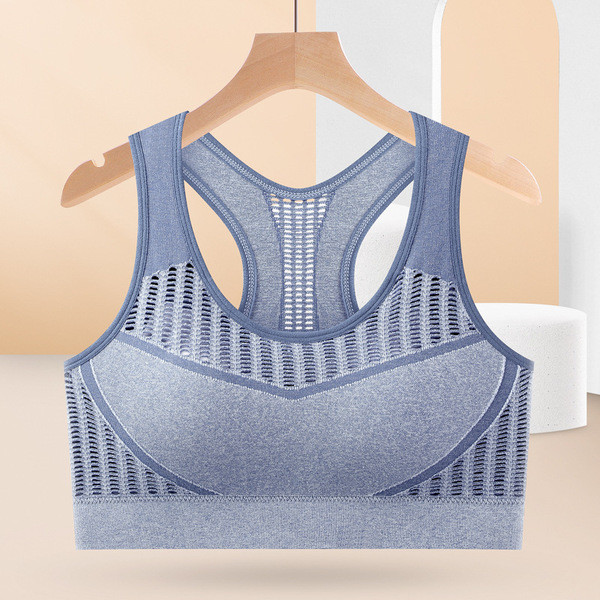 Sports Yoga Bra with Stylish Back Design